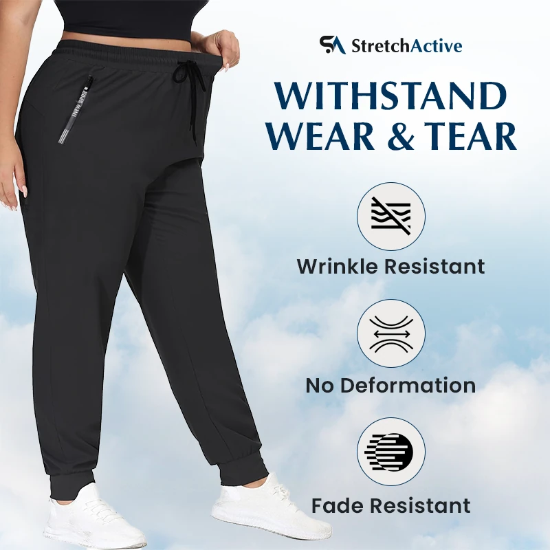 StretchActive - Unisex Ultra Stretch Quick Drying Pants - Nalime